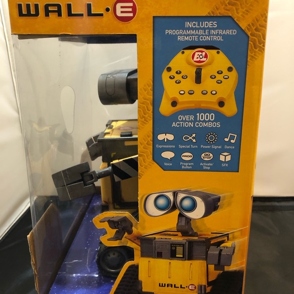 Disney / Pixar U-Command Wall-E 10-Inch Remote Control Robot New Rare - Picture 3 of 8